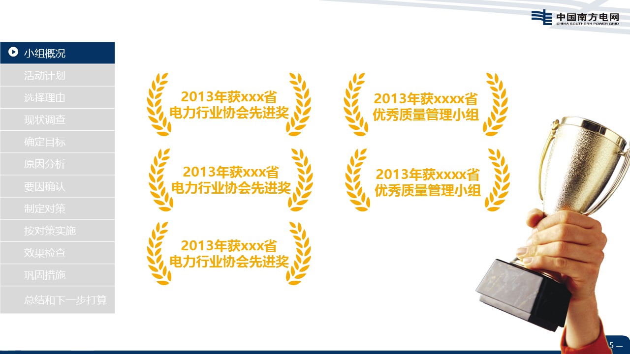 扁平化.B136——品管圈PPT模板—图文.品管圈PPT模板（解压版）.品管圈PPT模板—25的PPT模板-5/46