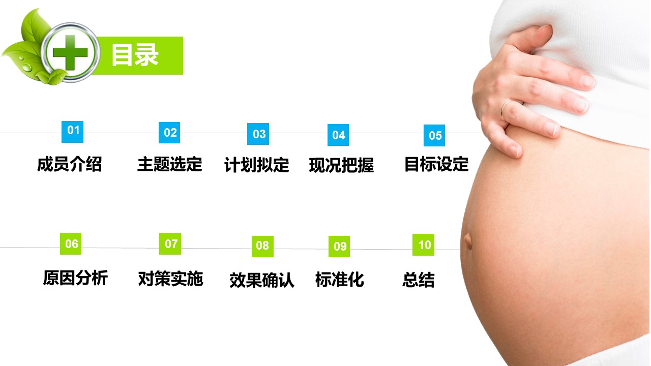 扁平化.B136——品管圈PPT模板—图文.品管圈PPT模板（解压版）.品管圈PPT模板—31的PPT模板-2/41