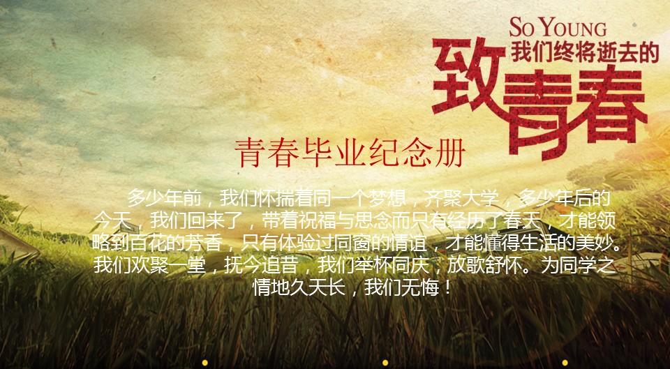 怀旧青春同学会PPT合集.H001青春同学会PPT-034的PPT模板-10/15