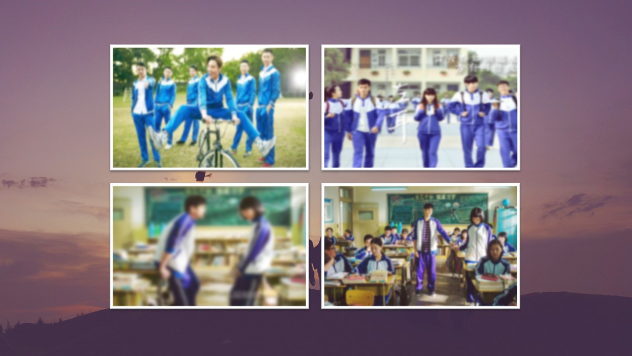 同学会.03-毕业季相册PPT模板.青春毕业季模板47款（一）.A 5的PPT模板-6/24
