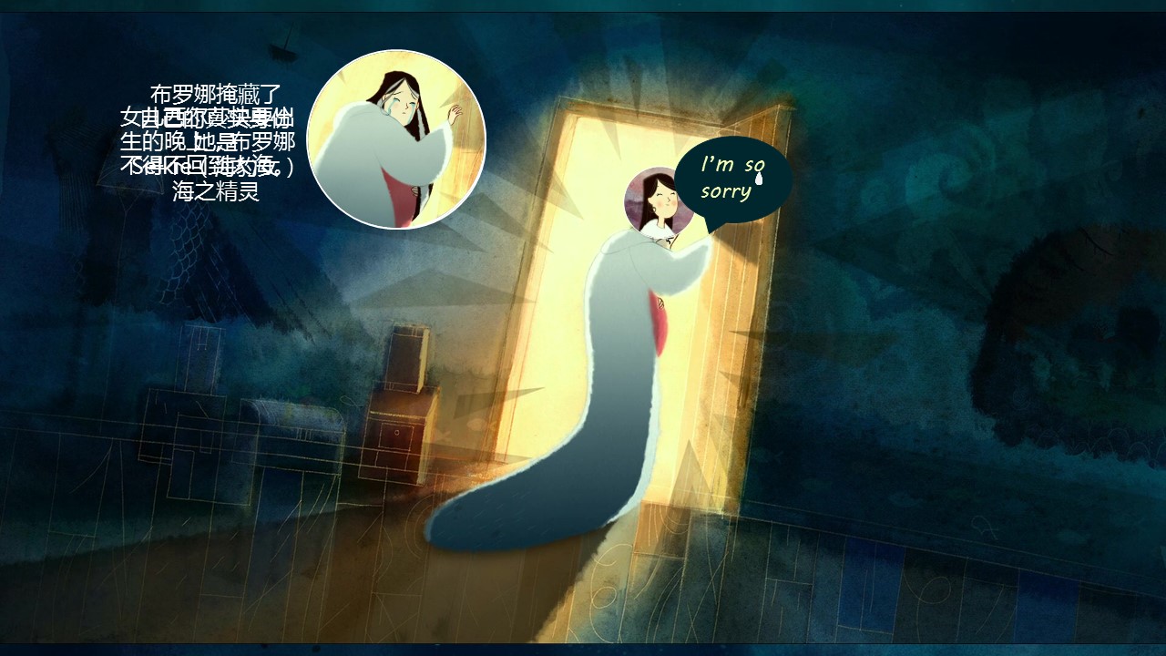 卡通儿童.动态.44.海洋之歌创意动画免费作品的PPT模板-3/12