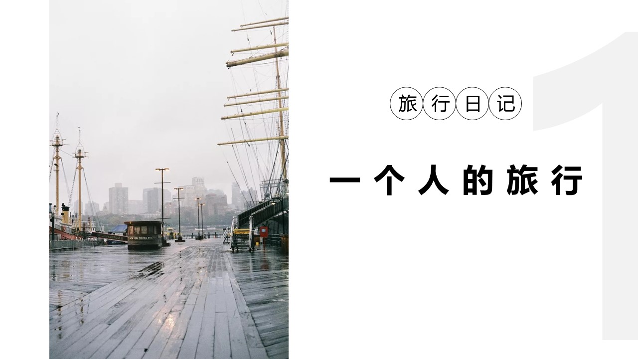 旅游相册.27M的PPT模板-3/30