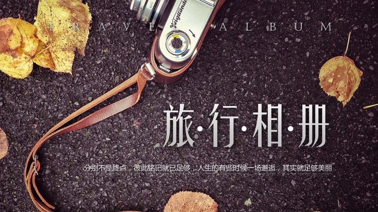旅游相册.45M的PPT模板-1/25