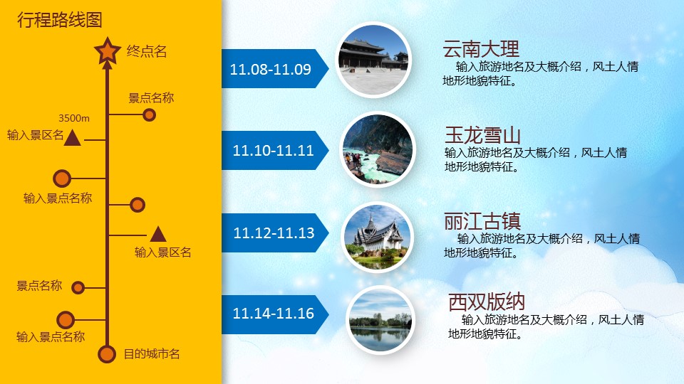 旅游相册.旅游 4的PPT模板-4/31
