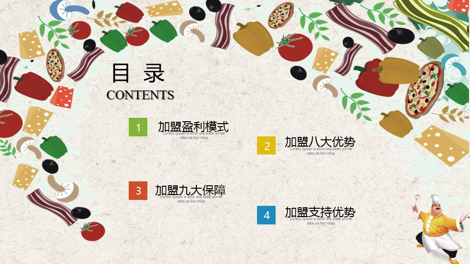 餐饮 11的PPT模板-2/28