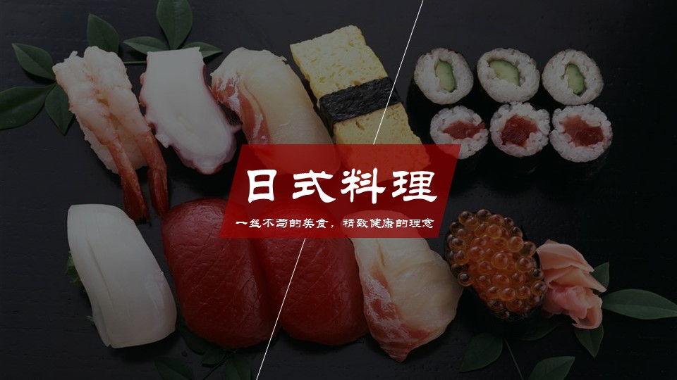 餐饮 20的PPT模板-1/36