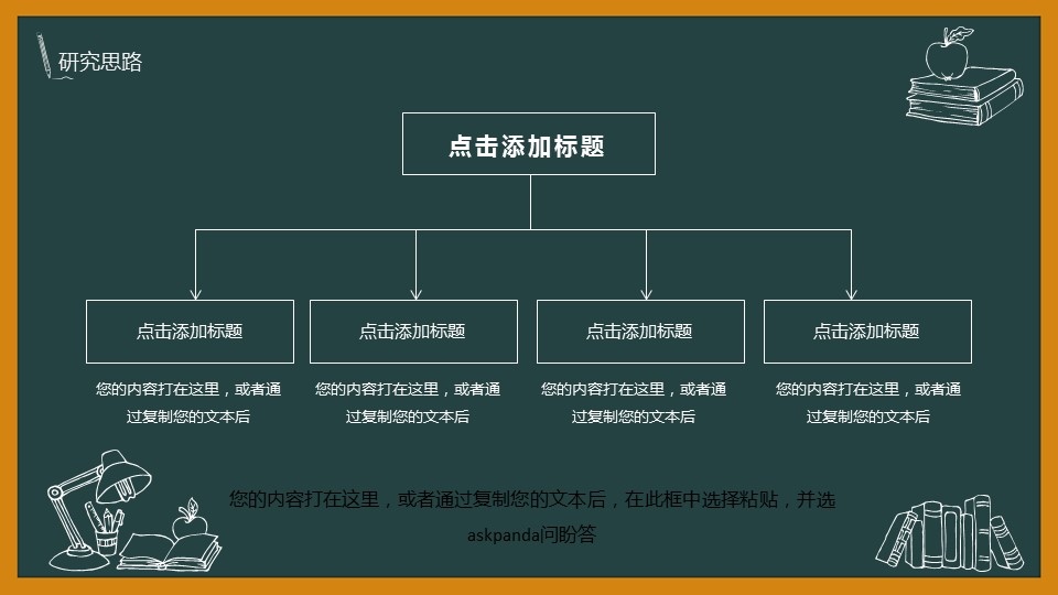 其他.黑板风格 1的PPT模板-10/31