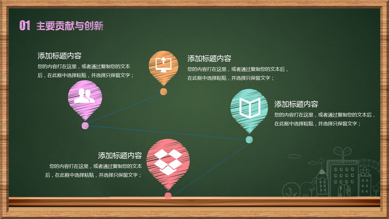 其他.黑板风格 45的PPT模板-8/36