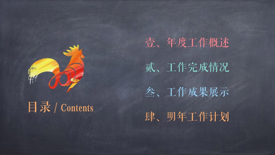 其他.黑板风格 53的PPT模板-2/30