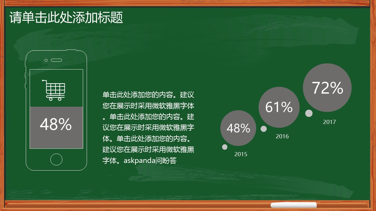 其他.黑板风格 56的PPT模板-10/20