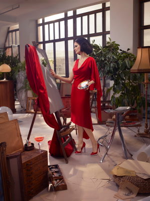 其他.哈苏大师获奖作品集.2008.Julia Fullerton-Batten 朱莉娅·富勒顿-巴顿.个人项目.商业.CAMPARI_CALENDAR_FOR_2015_WITH_EVA_GREEN的摄影作品-16500000918