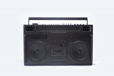 其他.哈苏大师获奖作品集.2010.Lyle Owerko.个人项目.Boombox 雕塑的摄影作品-黑色立体声 Sculpture