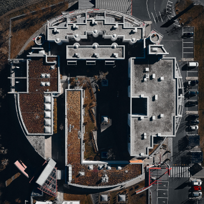 其他.哈苏大师获奖作品集.2021.建筑.Albrecht Voss.个人项目.BELLEVUE - DRESDEN FROM ABOVE的摄影作品-BBH_Einkaufszentrum_in_Plauen_2825