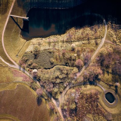 其他.哈苏大师获奖作品集.2021.建筑.Albrecht Voss.个人项目.BELLEVUE - DRESDEN FROM ABOVE的摄影作品-BBH_Felder_bei_Kauscha_2750