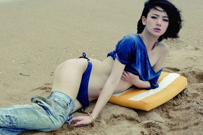 戚薇的写真-莫忘之晴】戚薇居然拍过这种照片!