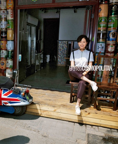 李宇春的写真-李宇春登杂志双封面 即将三度亮相戛纳红毯
