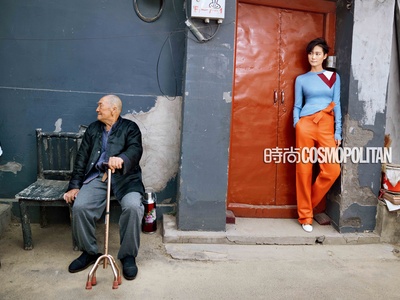 李宇春的写真-李宇春登杂志双封面 即将三度亮相戛纳红毯