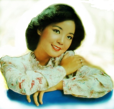 邓丽君的写真-再忆邓丽君芳容  邓丽君 笑容甜美顾盼生姿(组图)(5)