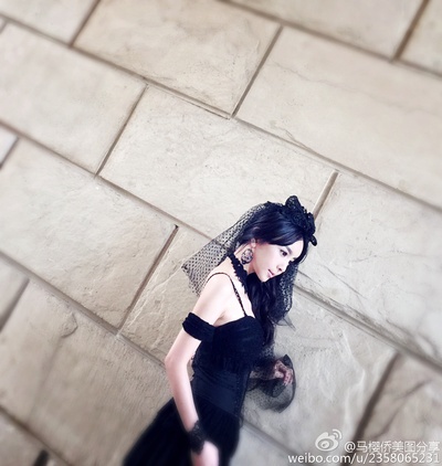 马樱侨的写真-马樱侨美图分享:拍戏太辛苦了