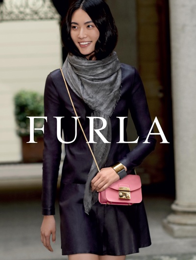 陈碧舸的写真-中国超模陈碧舸演绎furla广告