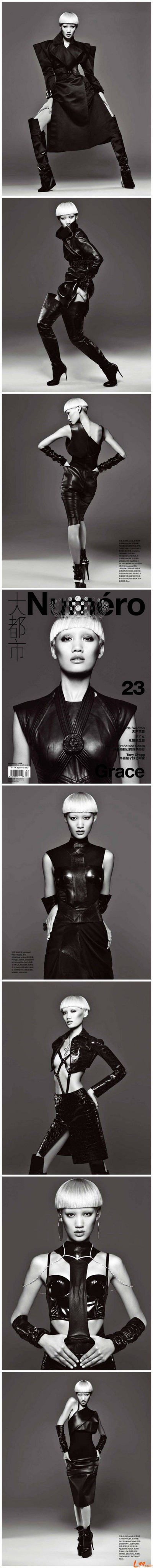 黄晓萌的写真-黄晓萌《numero》中国版2012年11月号