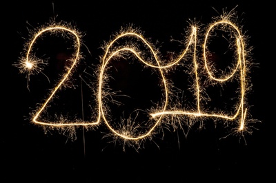 夜的图片-2019年用灯光书写