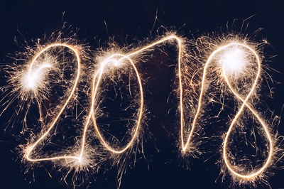 烟花的图片-2018新年火花写作