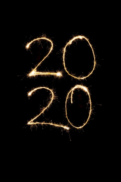 新的一年的图片-2020灯