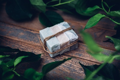 香皂的图片-包装皂