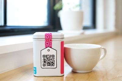 QR码的图片-茶叶QR码