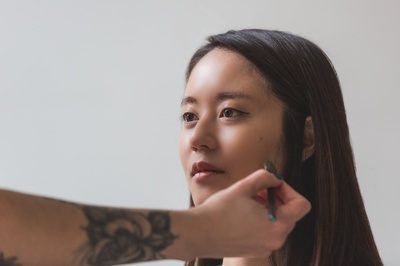 艺术的图片-自然妆
