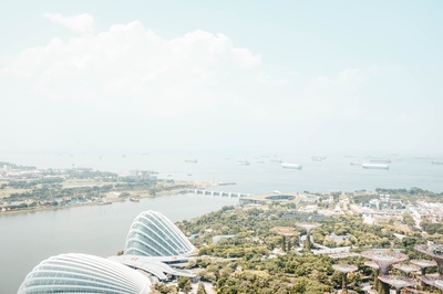 船的图片-城市港口景观