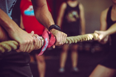 交叉健身/健身房/运动/训练/训练的图片-CrossFit、健身房、手部
