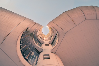 城市形态的图片-现代天空建筑