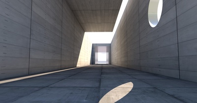 城市形态的图片-建筑物走廊