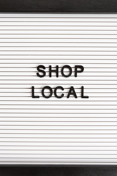 演示的图片-商店本地标志