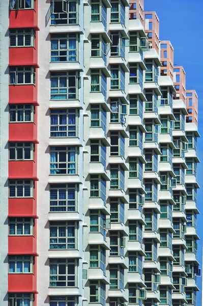 建筑学的图片-白天白红楼