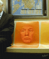 特朗普的gif-Trump GIF by PEEKASSO