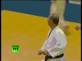 普京的gif-putin judoka GIF