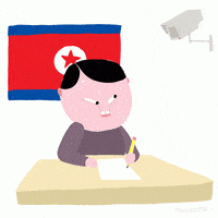 金正恩的gif-north korea lol GIF by Animation Domination High-Def