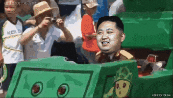金正恩的gif-happy police GIF