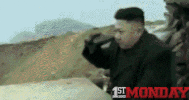 金正恩的gif-north korea GIF by FirstAndMonday
