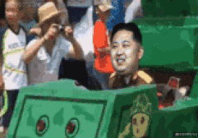 金正恩的gif-fake film meme GIF
