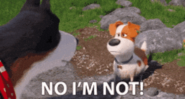 汪汪的gif-Dog Im Not GIF