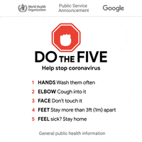 新冠肺炎GIF的gif-World Health Organization Corona GIF by Google