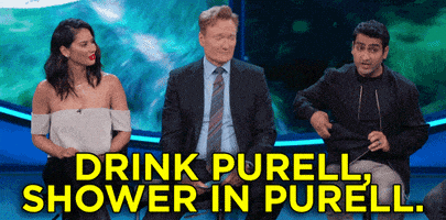 新冠肺炎GIF的gif-Olivia Munn Conan Obrien GIF by Team Coco
