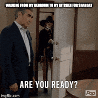 新冠肺炎GIF的gif-Shabbat Shalom Friday GIF by OneTable Shabbat