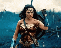 女人的gif-wonder woman GIF