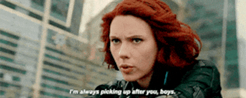 女人的gif-scarlett johansson avengers GIF
