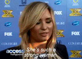 女人的gif-demi lovato woman GIF